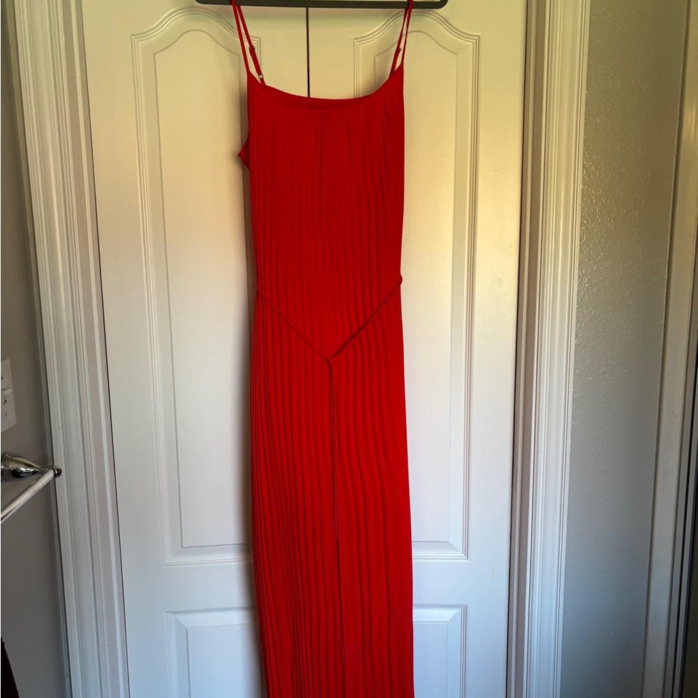 Banana Republic Vibrant Red Maxi Dress